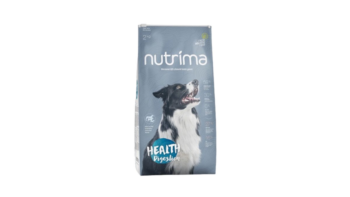 Nutrima Dog Health Digestion 2kg – Musti ja Mirri Kempele
