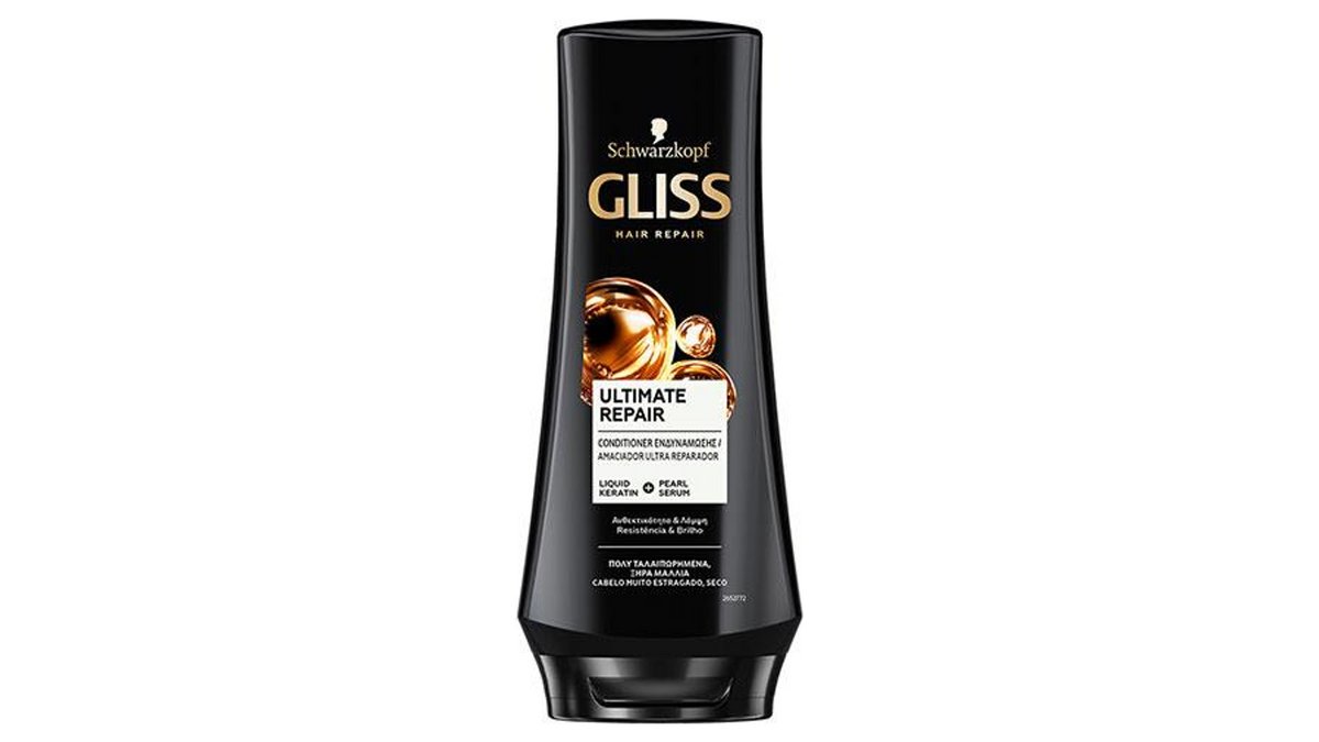 Schwarzkopf Gliss Conditioner Ultimate Repair Για Ξηρά Ταλαιπωρημένα Μαλλιά 200ml Μασούτης 9490